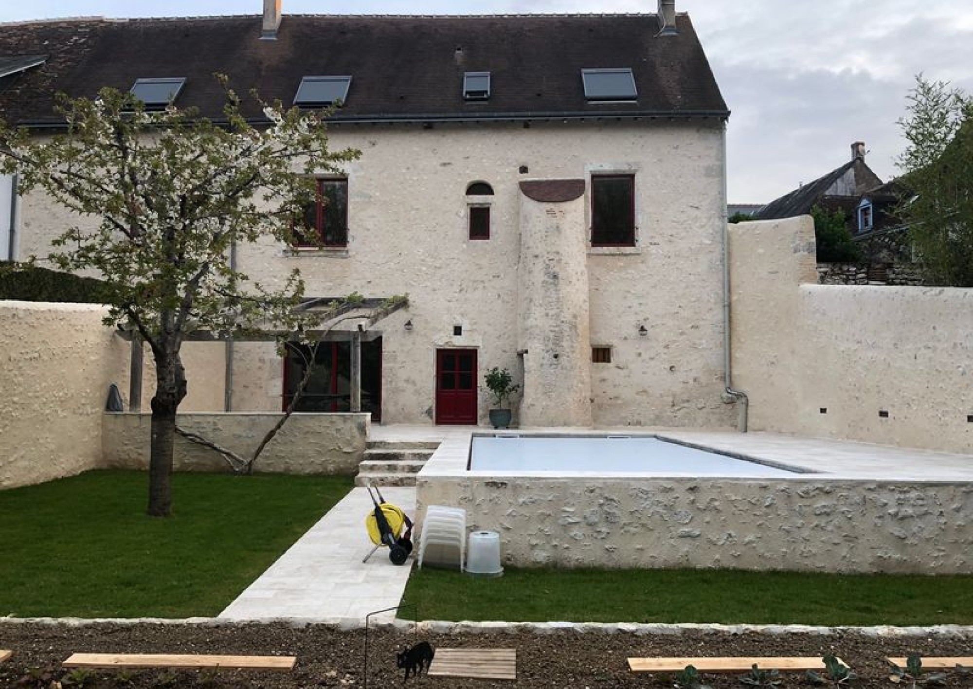 Création d'une piscine à Vineuil