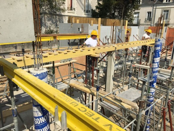 Construction Ecôle de Maintenon à Tours